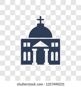 Vatican icon. Trendy Vatican logo concept on transparent background from Architecture and Travel collection