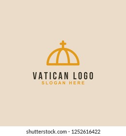 Vatican Logo Icon Mark