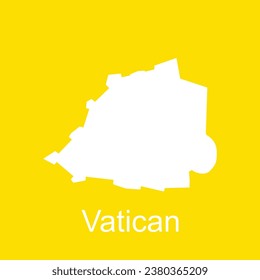 vatican map icon vector illustration design