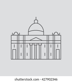 Vatican  Vector Illustration