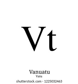  Vatu currency symbol