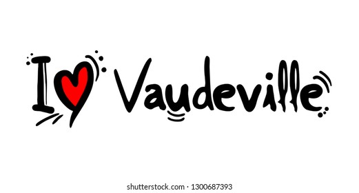 Vaudeville music love