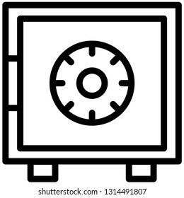 Vault, bank, iron