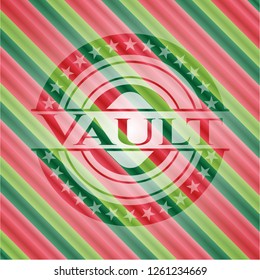 Vault christmas emblem.