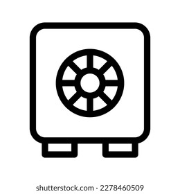 Vault Icon Vector Symbol Design Illustration