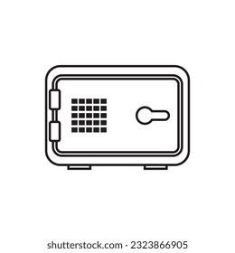 diseño de la ilustración de la plantilla vectorial de icono vallado