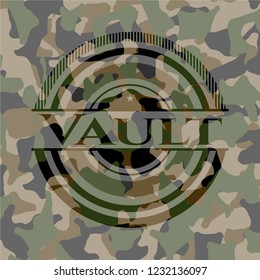 Vault on camo texture