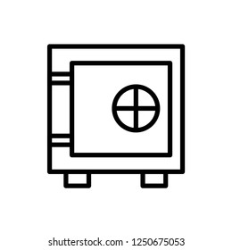 Vault vector icon