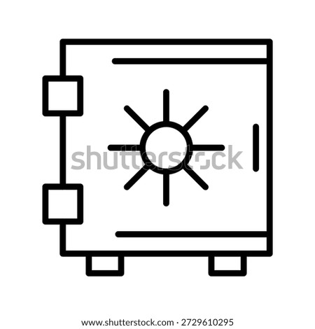 Vault I Vector Icon Design Trendy