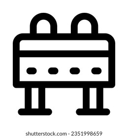 vaulting horse icon for your website, mobile, presentation, and logo design.