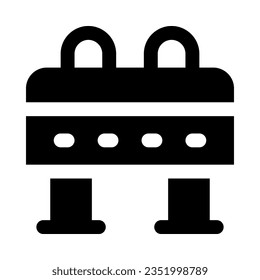 vaulting horse icon for your website, mobile, presentation, and logo design.