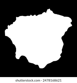 Vayots Dzor province map, administrative division of Armenia.
