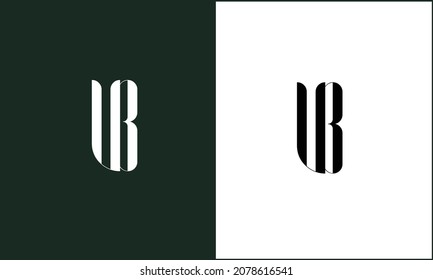VB ,BV Abstract Letters Logo Monogram