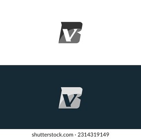 VB, BV Letter Logo Vector Template Abstract Monogram Symbol . Usable for Business sport, technology, fashion, digital And future creative logo