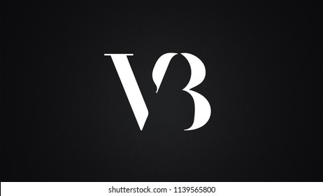 VB Letter Logo Design Template Vector