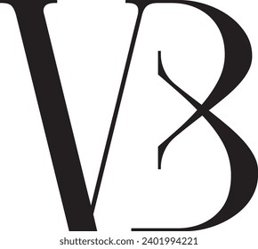 VB letter logo modern design