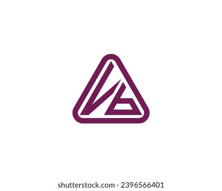 VB Logo design vector template