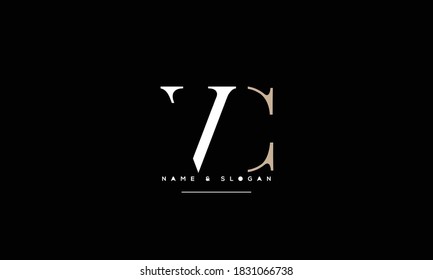 VC ,CV ,V,C  Abstract Letters Logo Monogram
