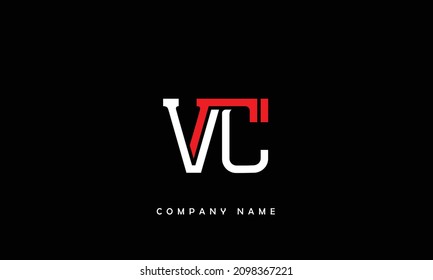 VC, CV Alphabets Letters Logo Monogram