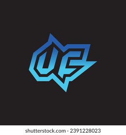 VC initial inspiration logo design esport and gaming clan ideas