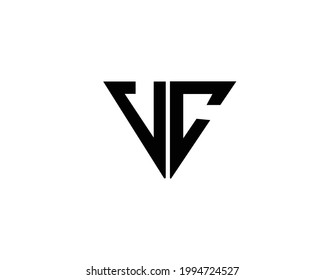 VC Letter Logo Design Creative Modern Vector