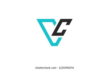 VC letters logo monogram