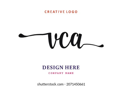 El logo de la VCA es sencillo, fácil de entender y con autoridad