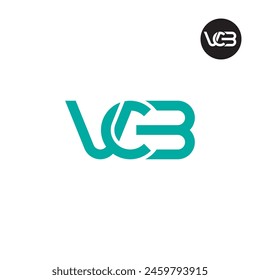 VCB Logo Letter Monogram Design