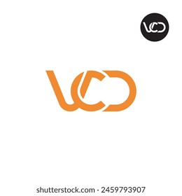 VCD Logo Letra Monograma Diseño