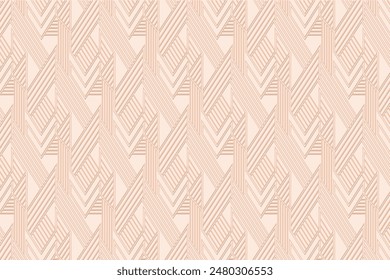 Efecto de extrusión de patrón geométrico vectorial