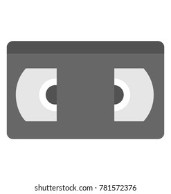 
VCR tape Vector Icon
