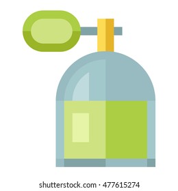 Vctor perfume fashion container template blank