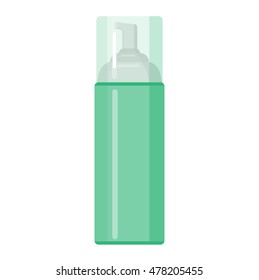 Vctor perfume fashion container template blank
