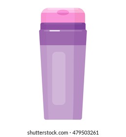 Vctor perfume fashion container template blank