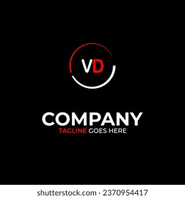 VD creative modern letters logo design template