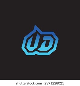 Soporte de diseño de logotipo de inspiración inicial VD e ideas de clan de juegos