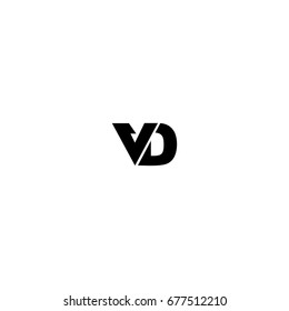 vd letter logo