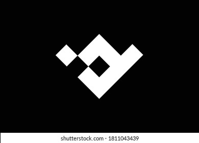 VD letter logo design on luxury background. DV monogram initials letter logo concept. VD icon design. DV elegant and Professional white color letter icon design on black background. V D VD DV