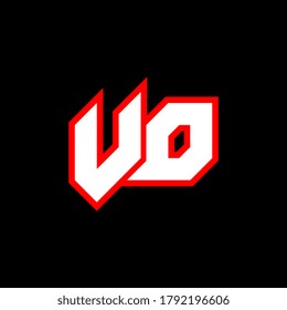 VD logo design, initial VD letter design with sci-fi style. VD logo for game, esport, Technology, Digital, Community or Business. V D sport modern Italic alphabet font. Typography urban style fonts.