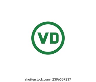 VD logo design vector template