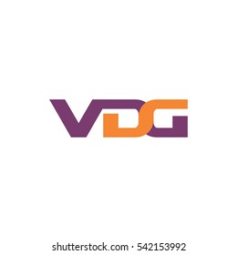 vd v d g vdg dg vg letter logo  vector