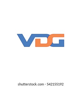 vd v d g vdg dg vg letter logo  vector