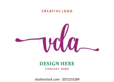 VDA lettering logo is simple, easy to understand and authoritative