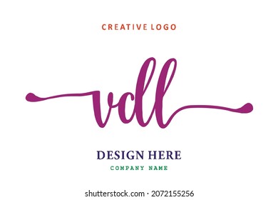 El logotipo de grabado VDL es sencillo, fácil de entender y autoritario