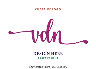 El logotipo de grabado VDN es sencillo, fácil de entender y autorizado