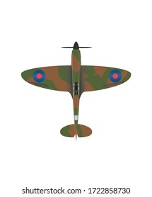 VE Day WW2 Anniversary 75th Logo Spitfire Lancaster Mosquito Hurricane Design Poster