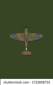 VE Day WW2 Anniversary 75th Logo Spitfire Lancaster Mosquito Hurricane Design Poster