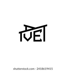 VE Initial Letter in Real Estate Logo concept.eps VE Initial Letter in Real Estate Logo concept