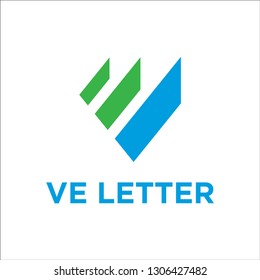 ve letter logo