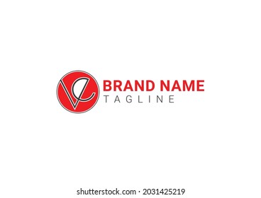 Ve Letter Logo and icon Design Template